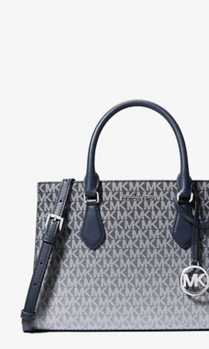 MICHAEL KORS Sheila Medium Ombre Signature Logo Satchel