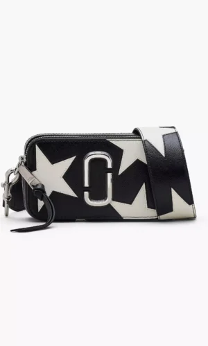 MARC JACOBS The Star Patchwork Leather Snapshot