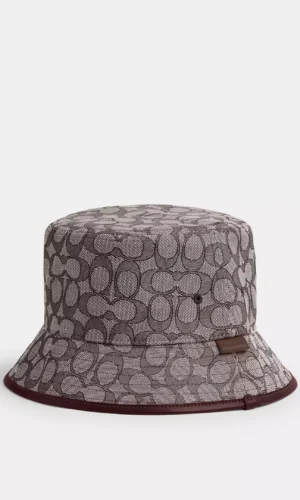 COACH Signature Jacquard Bucket Hat